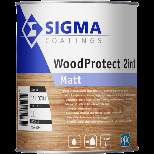 Grote foto woodprotect 2in1 matt 1 liter doe het zelf en verbouw verven en sierpleisters