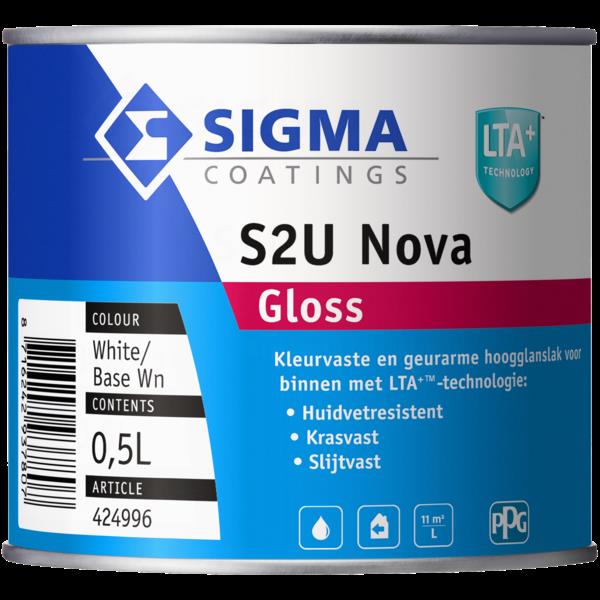 Grote foto s2u nova gloss 500 ml doe het zelf en verbouw verven en sierpleisters