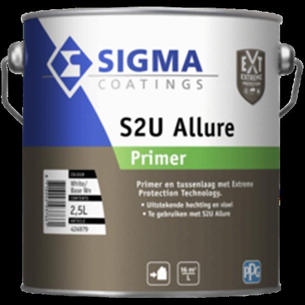 Grote foto s2u allure primer 2 5 liter doe het zelf en verbouw verven en sierpleisters