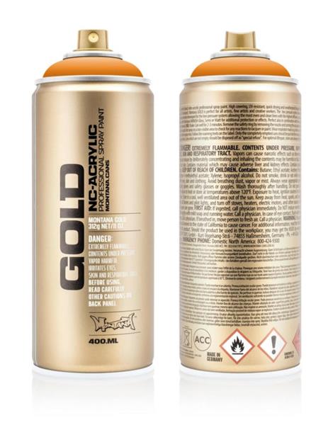 Grote foto montana gold g2050 orangina 400 ml doe het zelf en verbouw verven en sierpleisters