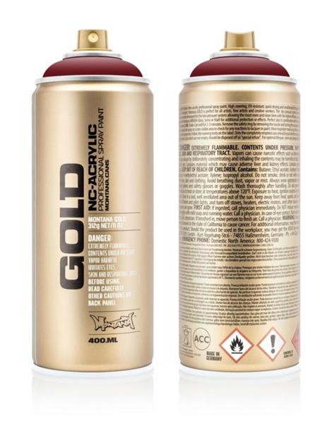 Grote foto montana gold g3060 royal red 400 ml doe het zelf en verbouw verven en sierpleisters