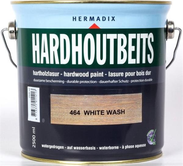 Grote foto hardhoutbeits white wash 464 2 5 liter doe het zelf en verbouw verven en sierpleisters