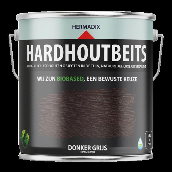 Grote foto hardhoutbeits donker grijs 463 2 5 liter doe het zelf en verbouw verven en sierpleisters