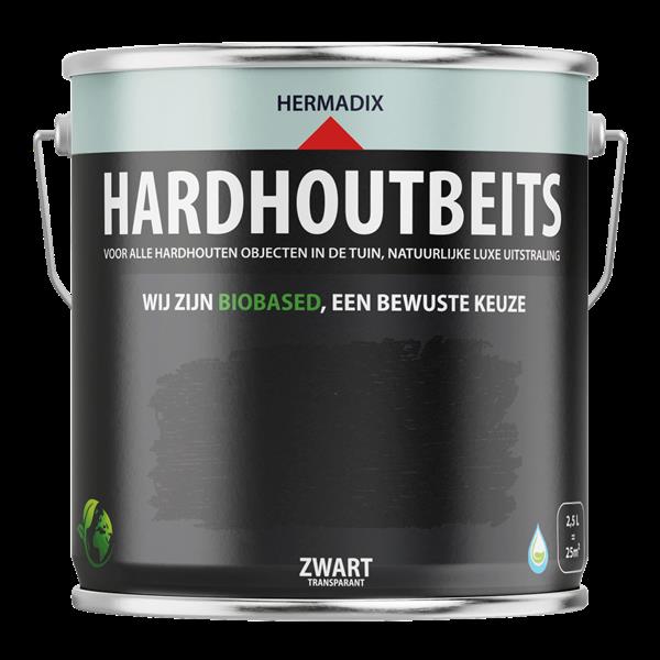 Grote foto hardhoutbeits zwart transparant 465 2 5 liter doe het zelf en verbouw verven en sierpleisters