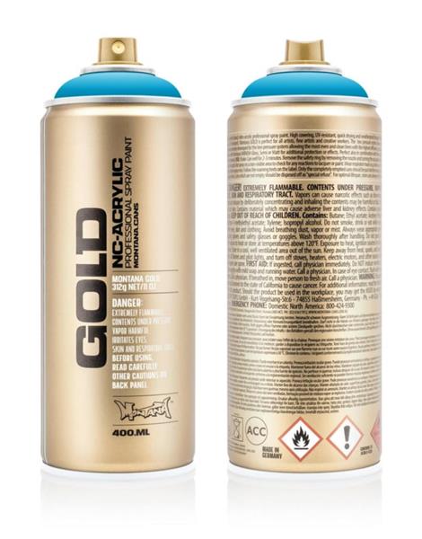 Grote foto montana gold g5040 light blue 400 ml doe het zelf en verbouw verven en sierpleisters