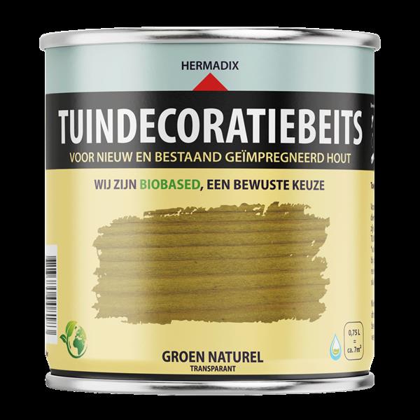 Grote foto tuindecoratiebeits transparant groen naturel 767 750 ml doe het zelf en verbouw verven en sierpleisters