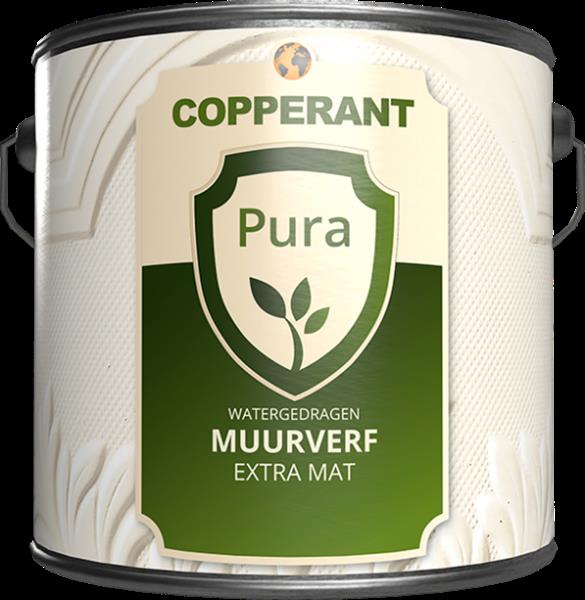 Grote foto copperant pura muurverf extra mat 10 liter doe het zelf en verbouw verven en sierpleisters