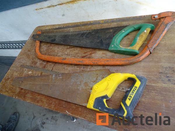 Grote foto diverse hulpmiddelen zie details doe het zelf en verbouw gereedschappen en machines