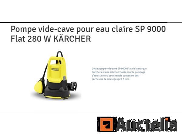 Grote foto keldervacu mpomp voor schoon water k rcher sp 9.000 flat agrarisch pompen