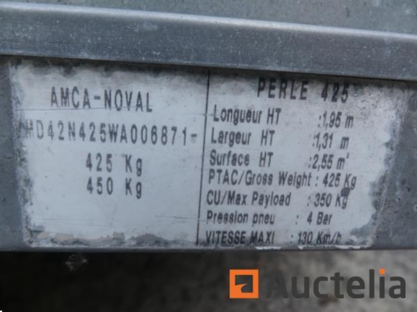Grote foto amca noval perle 425 aanhangwagen agrarisch aanhangwagens