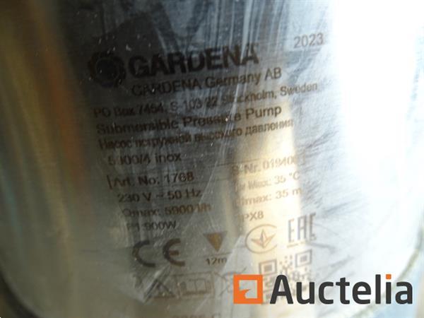 Grote foto gardena 5900 4 roestvrijstalen dompelpomp agrarisch pompen