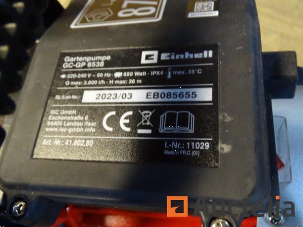Grote foto irrigatiepomp kit einhell gc gp 6538 tuin en terras overige tuin en terras
