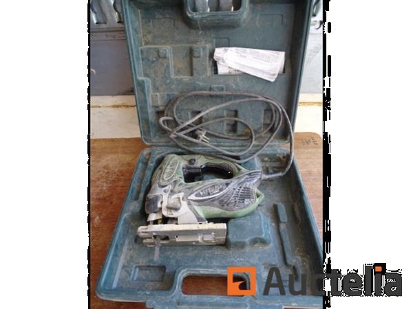 Grote foto hitachi elektrische decoupeerzaag sj110mv in zijn koffer doe het zelf en verbouw ijzerwaren en bevestigingsmiddelen