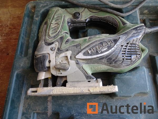 Grote foto hitachi elektrische decoupeerzaag sj110mv in zijn koffer doe het zelf en verbouw ijzerwaren en bevestigingsmiddelen