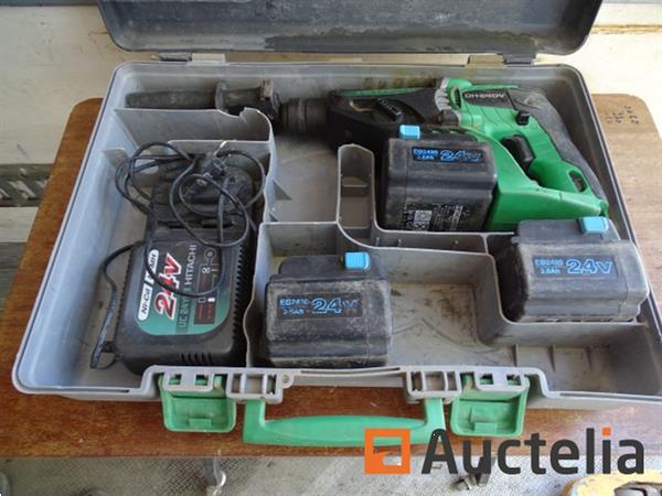 Grote foto klopboormachine in de hitachi dh24dv koffer doe het zelf en verbouw gereedschappen en machines