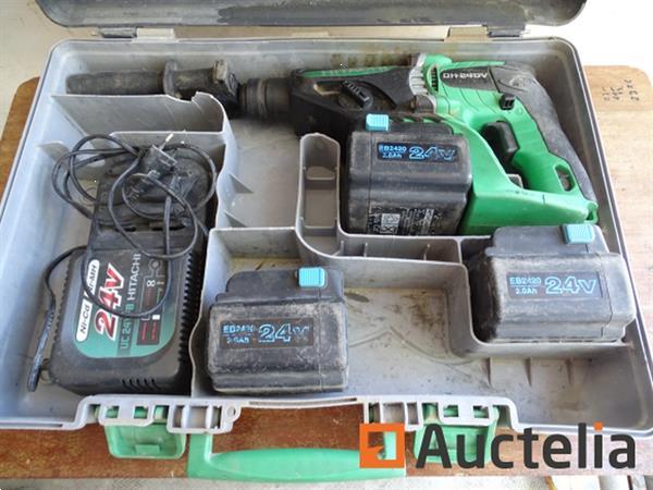 Grote foto klopboormachine in de hitachi dh24dv koffer doe het zelf en verbouw gereedschappen en machines