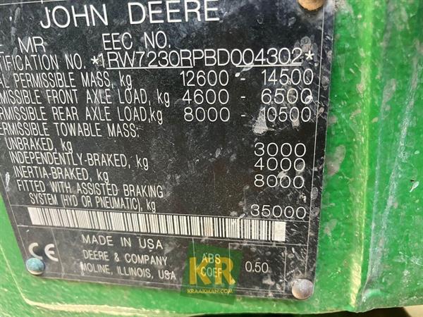 Grote foto john deere 7230r 693635 agrarisch tractoren