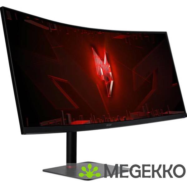Grote foto acer nitro xv5 xv345curv 34 ultra wide quad hd 165hz va gaming monitor computers en software overige computers en software