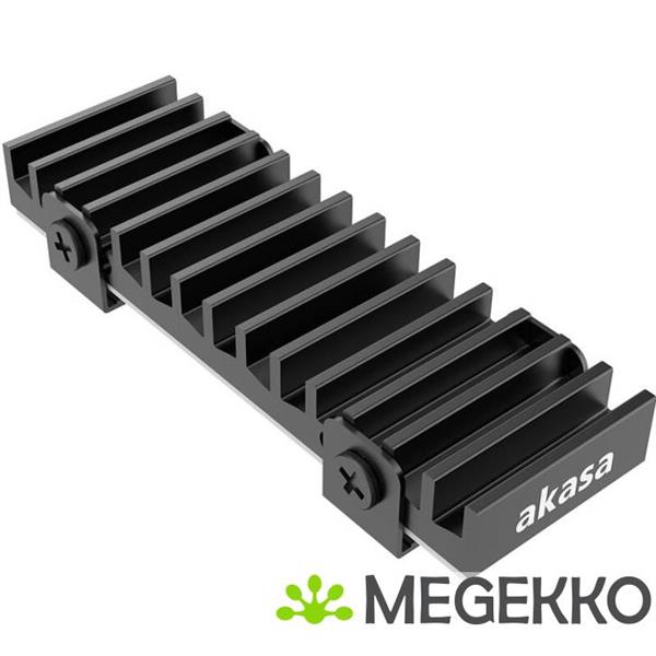 Grote foto akasa gecko pro m.2 ssd heatsink computers en software overige computers en software