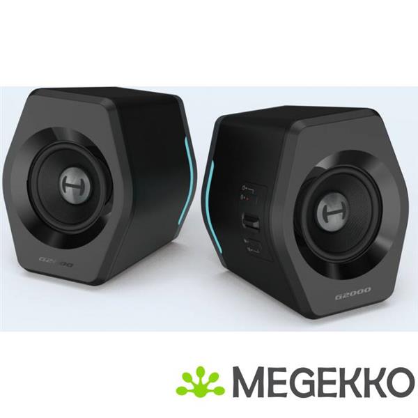 Grote foto edifier g2000 gaming speakerset rgb zwart computers en software overige computers en software