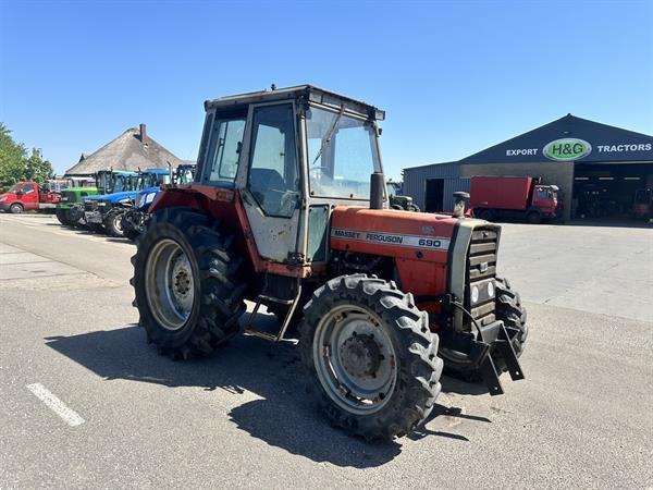 Grote foto massey ferguson 690 agrarisch tractoren