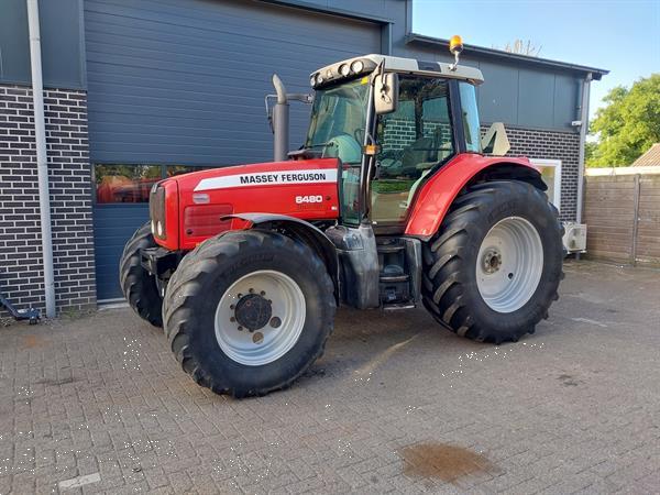 Grote foto massey ferguson 6480 dynashift agrarisch tractoren