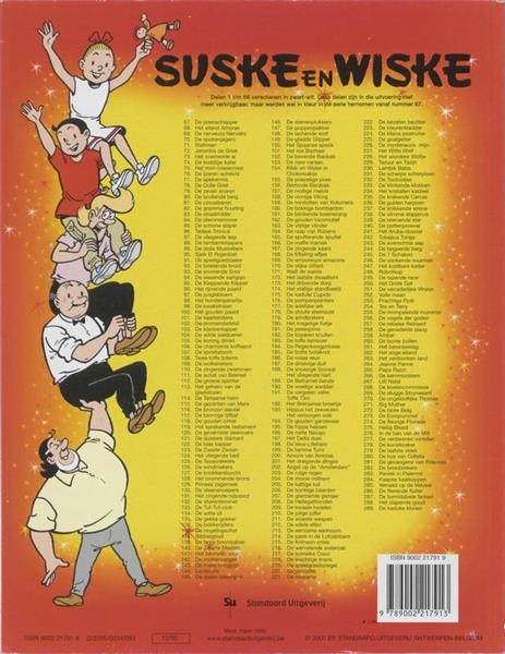 Grote foto de kaduke klonen suske en wiske 289 boeken stripboeken