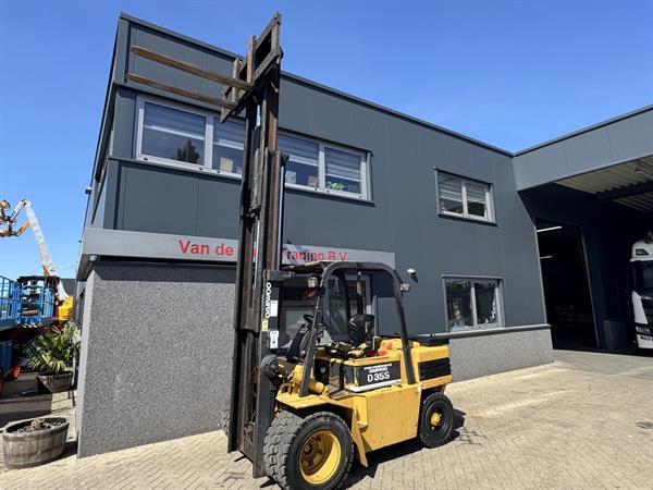 Grote foto daewoo d35s triplo 420 freelift sideshift diesel 1996 agrarisch heftrucks
