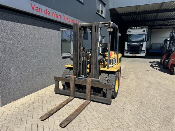 Grote foto daewoo d35s triplo 420 freelift sideshift diesel 1996 agrarisch heftrucks