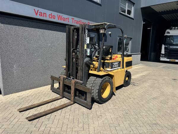 Grote foto daewoo d35s triplo 420 freelift sideshift diesel 1996 agrarisch heftrucks