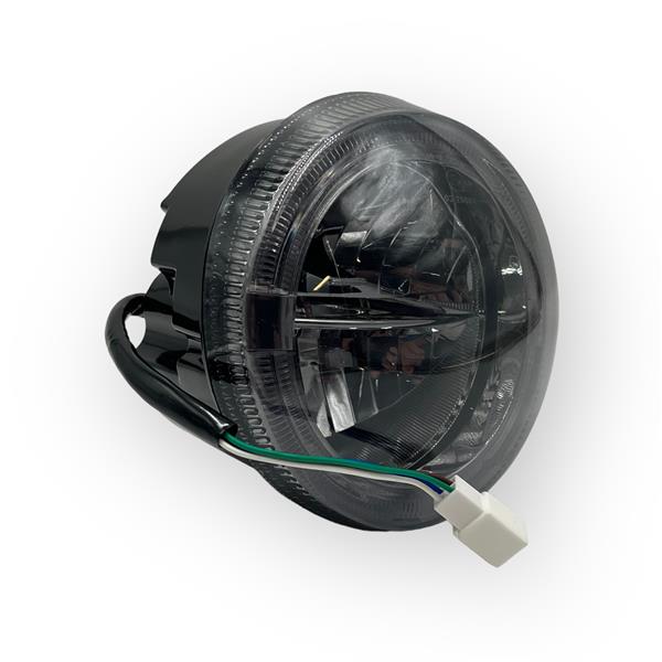 Grote foto led koplamp smoke rso sense vx50 riva vespelini vespa look motoren overige accessoires