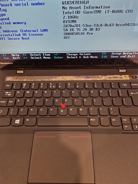 Grote foto lichte schade lenovo x1 carbon 2nd gen i7 4600u 14 inch garantie computers en software overige computers en software