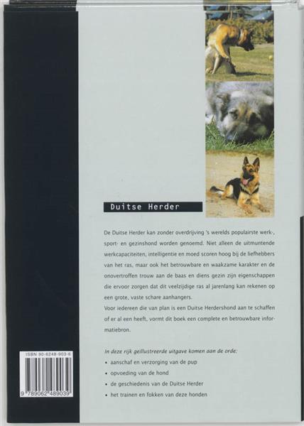 Grote foto duitse herder boeken hobby en vrije tijd