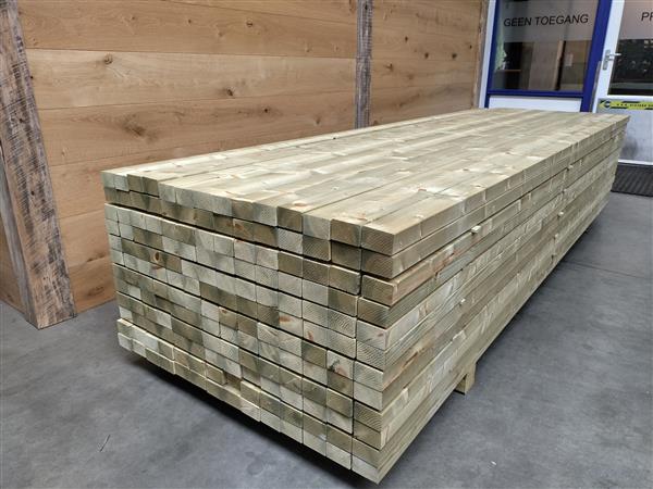 Grote foto 45x70mm ge mpregneerd vuren 540cm doe het zelf en verbouw hout en planken
