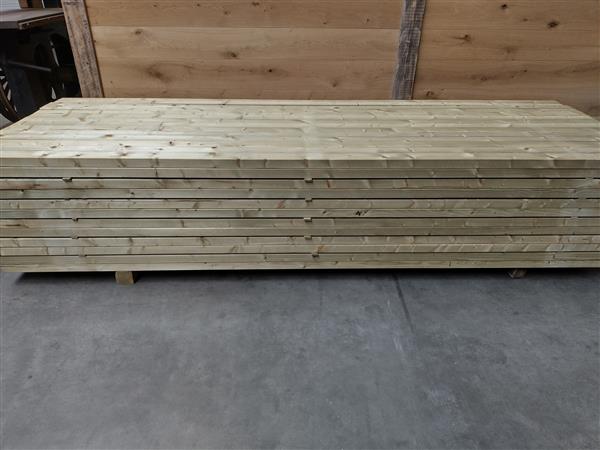 Grote foto 45x70mm ge mpregneerd vuren 540cm doe het zelf en verbouw hout en planken