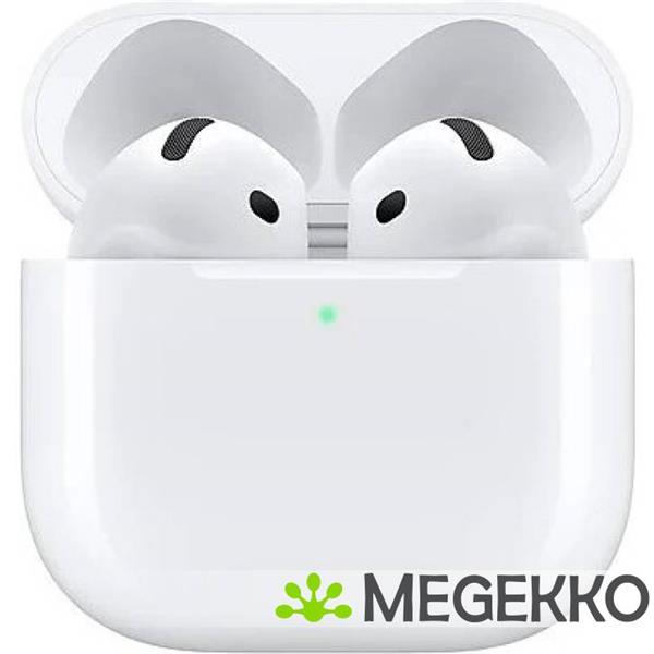 Grote foto apple airpods 4e generatie in ear draadloos wit 2024 audio tv en foto koptelefoons