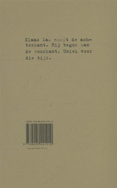 Grote foto klaas boeken overige boeken
