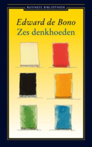 Grote foto zes denkhoeden boeken politiek en maatschappij