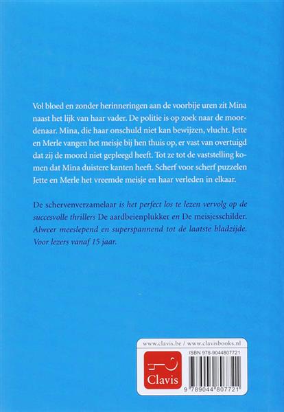Grote foto de schervenverzamelaar clavis thriller boeken jeugd 13 jaar en ouder