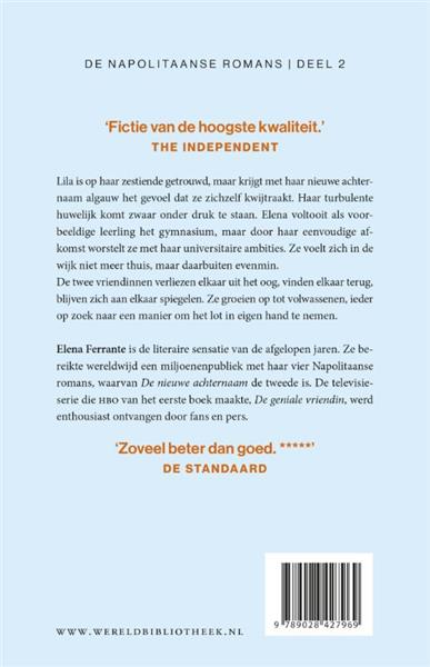 Grote foto de nieuwe achternaam de napolitaanse romans 2 boeken overige boeken