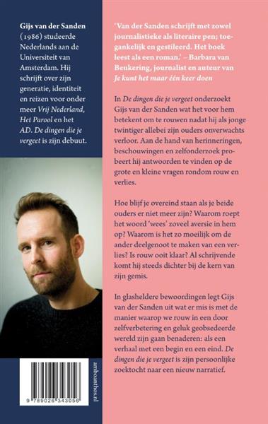 Grote foto de dingen die je vergeet boeken literatuur
