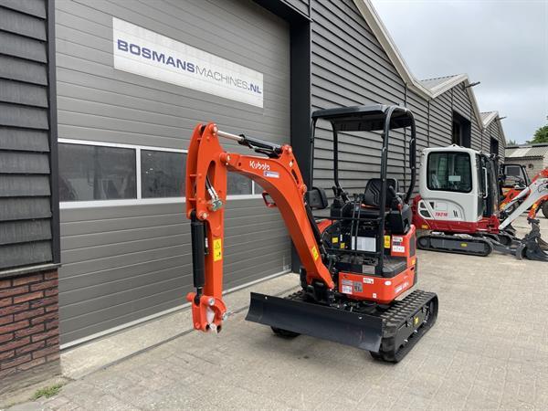 Grote foto kubota u18 5 hi minigraver nieuw 395 lease doe het zelf en verbouw kranen en graafmachines