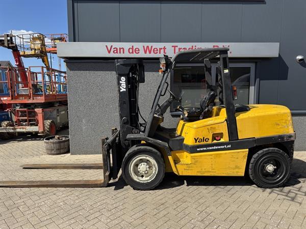Grote foto yale gdp50 triplo 405 freelift sideshift 4e functie perkins diesel 2002 agrarisch heftrucks