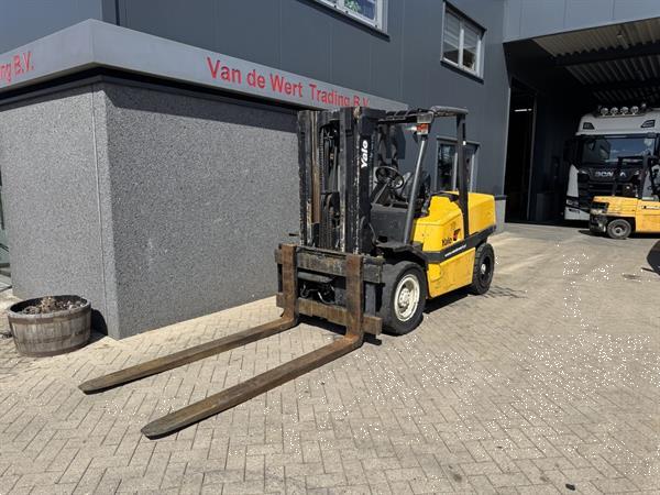 Grote foto yale gdp50 triplo 405 freelift sideshift 4e functie perkins diesel 2002 agrarisch heftrucks