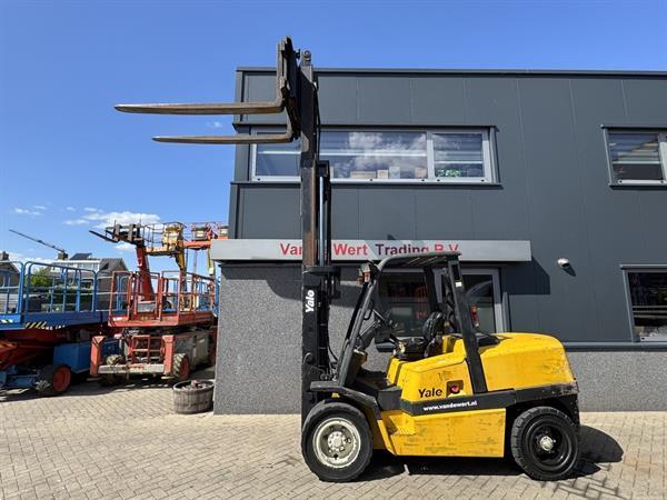 Grote foto yale gdp50 triplo 405 freelift sideshift 4e functie perkins diesel 2002 agrarisch heftrucks