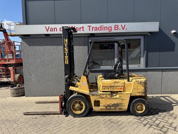 Grote foto hyster h2.50 xl duplo 355 sideshift isuzu diesel agrarisch heftrucks