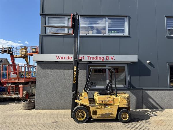 Grote foto hyster h2.50 xl duplo 355 sideshift isuzu diesel agrarisch heftrucks