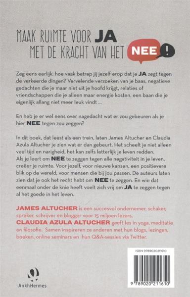 Grote foto de kracht van het nee boeken psychologie
