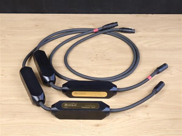 Grote foto transparent audio musiclink reference highend audio interconnects xlr 1 75 metre audio tv en foto onderdelen en accessoires