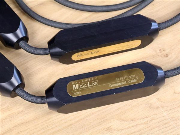 Grote foto transparent audio musiclink reference highend audio interconnects xlr 1 75 metre audio tv en foto onderdelen en accessoires